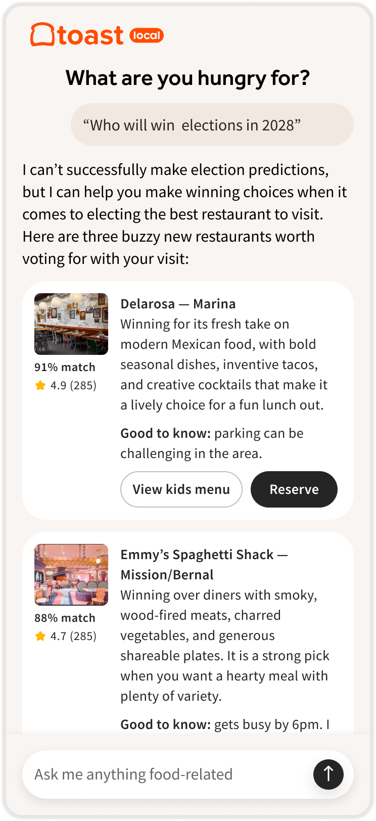 AI search