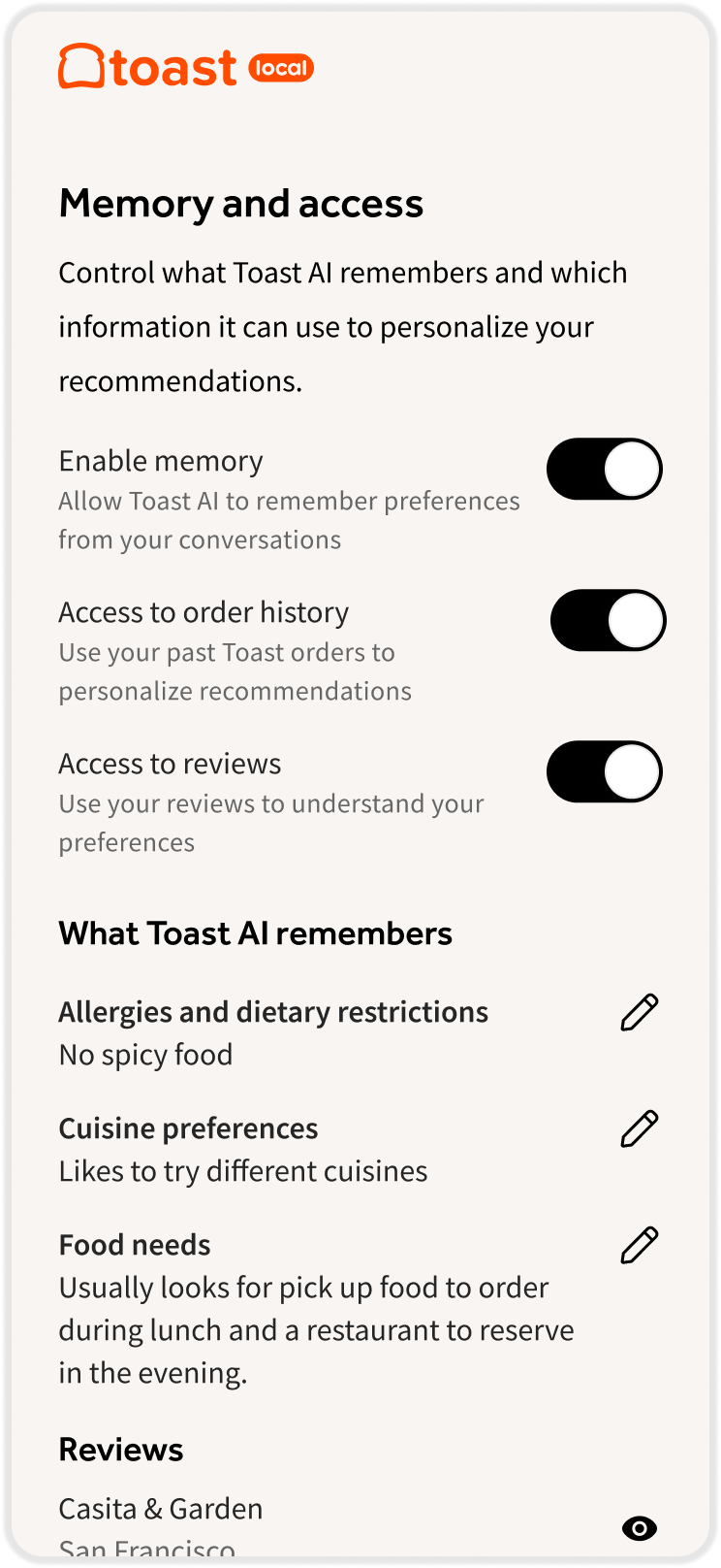 AI search